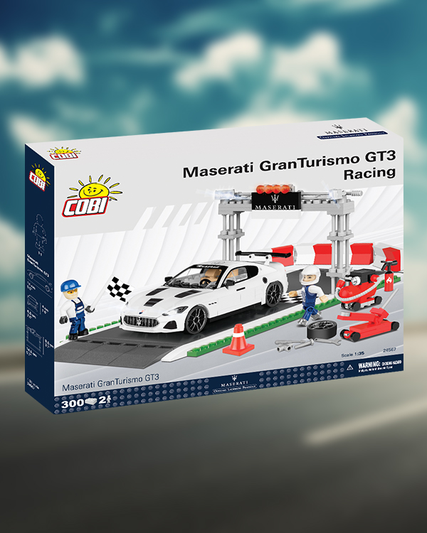 24567 MASERATI GRAN TURISMO GT3 Racing set. 300 k, 2 f